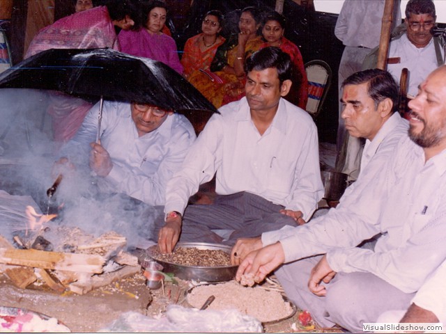 Bhumi Poojan at Mayur mordi