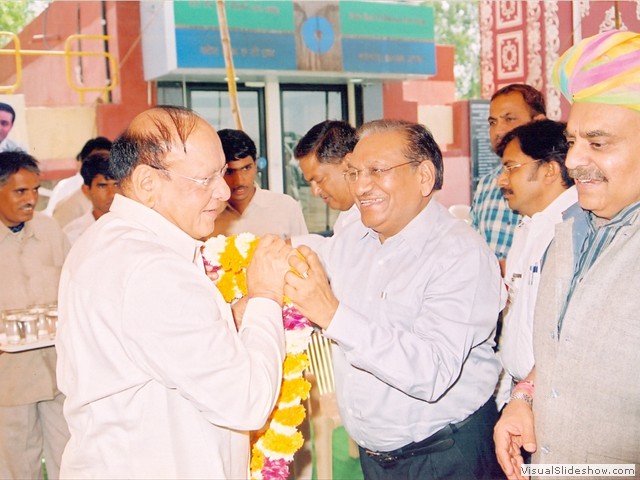 Visit of Central Textile Minister 2006